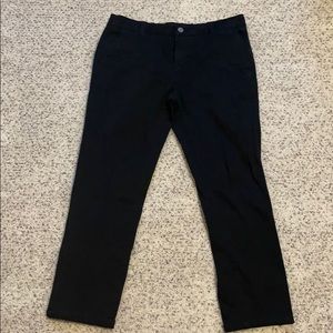 RSQ London Skinny Chino. Black 34x30. Worn.